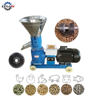 China Mini Poultry Feed Pellets Making Machine High Efficiency Small New Easy Operation Design for sale