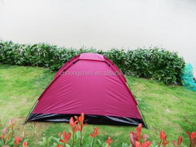 China Fiberglass Pop Up Folding Waterproof Camping Tent For One People Tents Camping Outdoor for sale