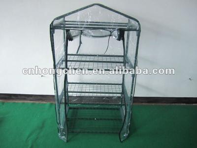 China PVC 3 Tiers Garden Greenhouse Warmhouse for sale