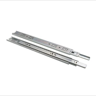 China Modern Type Drawer ROEASY 42MM Ball Bearing Slide 3 Times Ball Bearing Telescopic Slide for sale