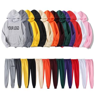 China Anti-Wrinkle A Tracksuit Jogging Sweatshirts Mens Gym Pant Men's Hoodies Set Customizable Sweatshirt for sale