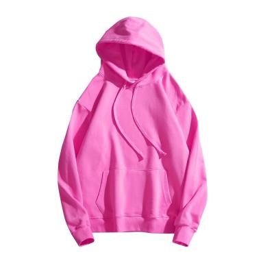 China High quality Anti-wrinkle oversized hoodie blank plain hoodies for men cotton polyester hoodie for sale