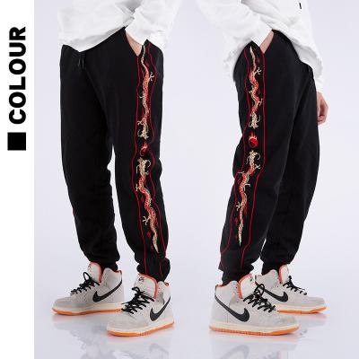 China Anti-Wrinkle Sport Tracksuit For Men Pants Fashion Para Plus Size Mens Trousers And Pants Embroider Joggers Sport Tracksuit Men for sale