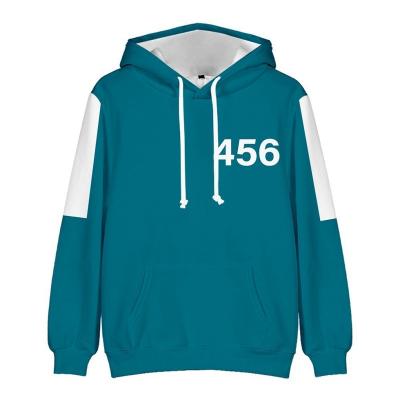 China Other Korean Teleplay Squid Game Costume Apparel Tracksuits 456 Squid Game Hoodie 067 Squid Game Hoodie Hoody for sale