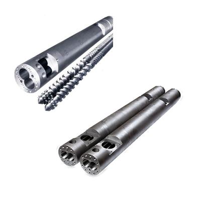 China Building material stores manufacturer ZHOUSHAN parallel twin screw barrel for pp/pe extruder granulation for sale