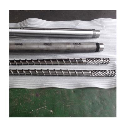 China Building Material Shops Professional Plastic Injection Extrusion Filament Extruder Screw Barrel for sale