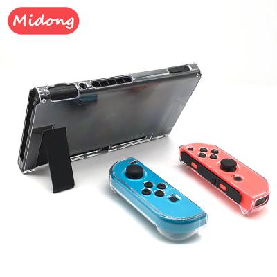 China Clear Crystal Hard Shell Protector Cover Case Protector Cover For Nintendo Switch Console Accessories for sale