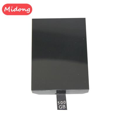 China Real Capacity 500GB Hard Drive HDD For XBOX360 Slim Console 500GB for sale