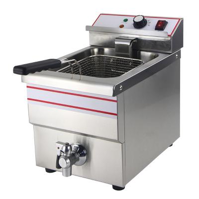 China Economical Commercial Deep Fryer General Electric Deep Fryer With Temperature Controller for sale