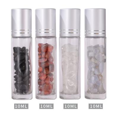 China Hot Selling Personal Care New Design 10ml Clear Glass Roller Bottle For Cosmetic Essential Oil for sale