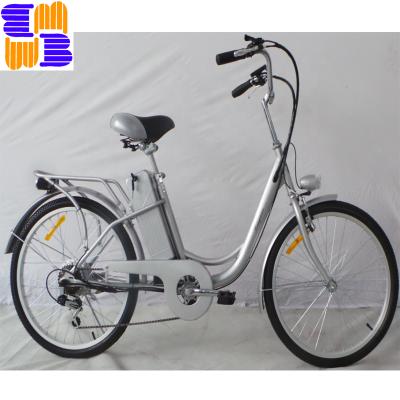 China Women City Bike Electric Bicycle 24V 250W Women City Bike for sale