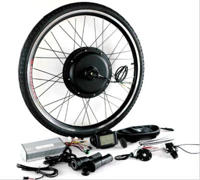 China Lower Noise Electric Direct Brushless Bike Conversion Kit Front Motor / Rear Hub Motor Electric Bicycle Kits Electric Bicycle Hub Kit for sale