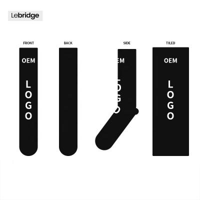 China High Quality QUICK DRY Cotton Lebridge Socks Custom Unisex OEM Customized Design Your Own Logo Custom Socks for sale