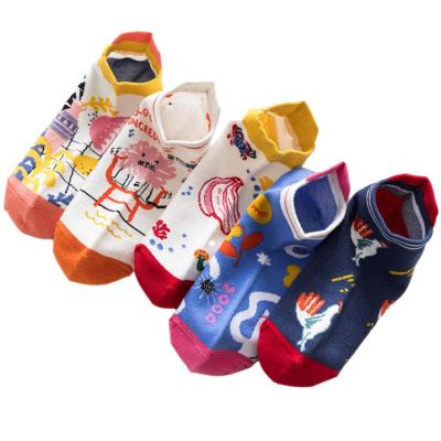 China 2021 Most Popular Colorful Pattern Socks Cartoon Fashion Men QUICK DRY Unisex Socks for sale