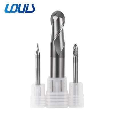 China Degrees 2 - Edge - Head Tungsten Carbide Cobalt Alloy 60 Ball Milling Cutter Ball - Head Tungsten Steel Ball - Head CNC Machine Tool for sale