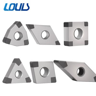 China Gem High Cubic Head Boron Nitride Grit Cutter BCN Tool Diamond Inserts Finishing Parts External Turning Steel Machining for sale