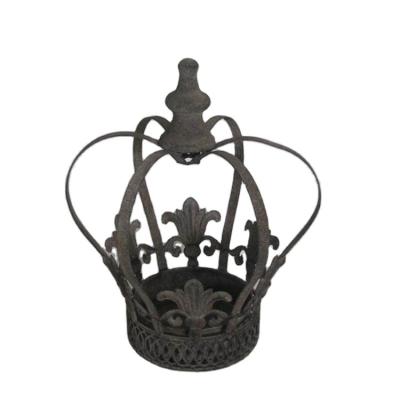 China Home Decoration Wrought Iron Wall Metal Tea Light Wedding Decoration Candle Holder for sale