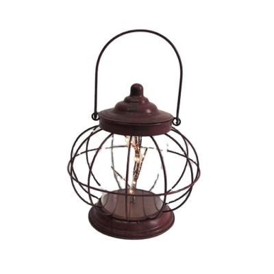 China Wholesale Antique Home Decor Style Decoration Metal Wire Candle Outdoor Lantern for sale