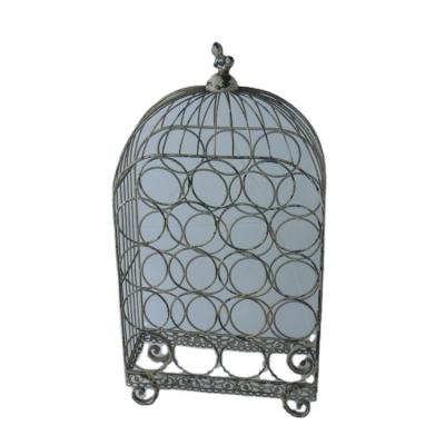 China Shabby wall stored mounting wine bottle rack for sale