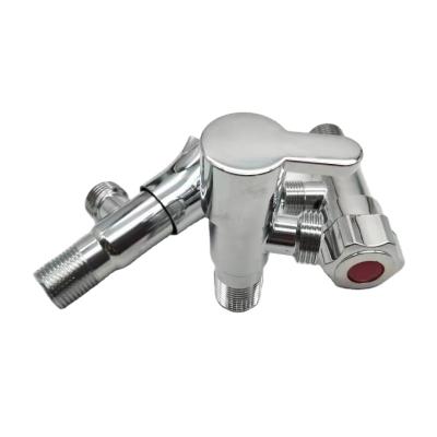 China General 90 Degree Angle Valve Dual Head Fitting US Market Stainless Steel for sale