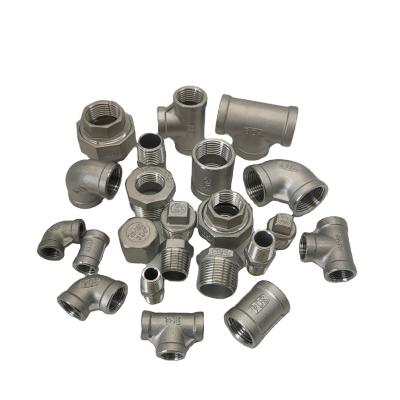 China Give Water Thread Fittings 304 Stainless Steel Male Thread Bushing Pipe Fittings Plumbing Hardware for sale