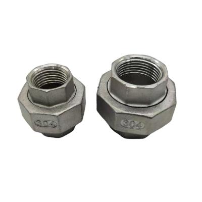 China Water/Oil/Gas/Air Union Pipe Fittings New Style Of Stainless Steel High Quality And Reasonable Price for sale