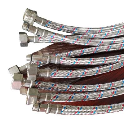 China Modern STAINLESS STEEL BRAIDED FLEXIBLE HOSE FOR BATHROOM KITCHEN for sale