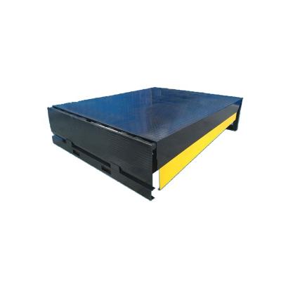 China Building Material Shops Cheap Price Loading Ramp Electric Adjustable Hydraulic Lifting Platform For Sale / Landing Bridge Fixed for sale