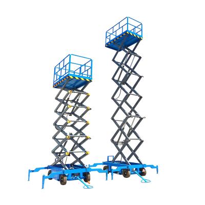 China Building material stores factory export a variety of specifications mobile electric scissor lift table for sale