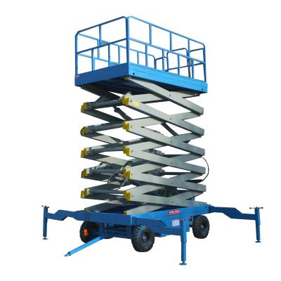 China Construction Material Stores 2000kg Platform Lift Goods Scissor Lift Table Industrial Portable Hydraulic Lift Table 1000kg for sale