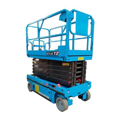 China high quality hotels electric mobile scissor cargo lift elevated platform for sale in china for sale