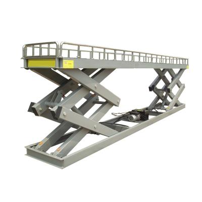 China Building Material Shops Large Load Hydraulic Lift Platform Large Size Hydraulic Lift Factory Lifting Platform for sale