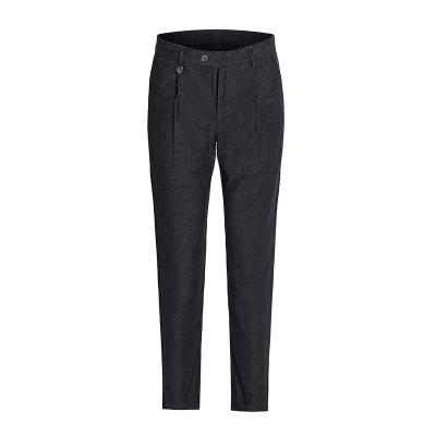 China Anti-wrinkle High quality men's causal business pants Suit trousers inventory wholesale for sale