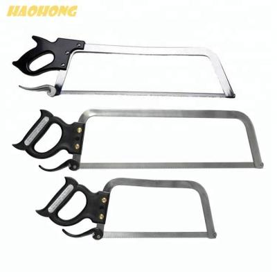 China Meat Cutting 22 Inch High Quality Manual Stainless Steel Bone Cutter Saw for sale