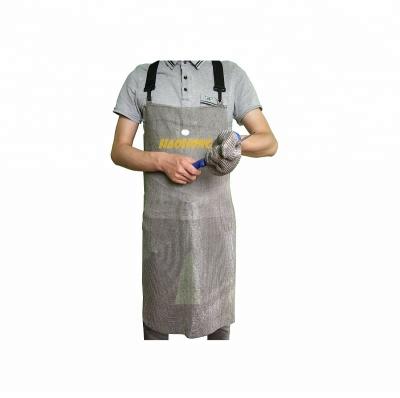 China Butcher Backup Stainless Steel Butcher Apron Chainmail Apron for sale