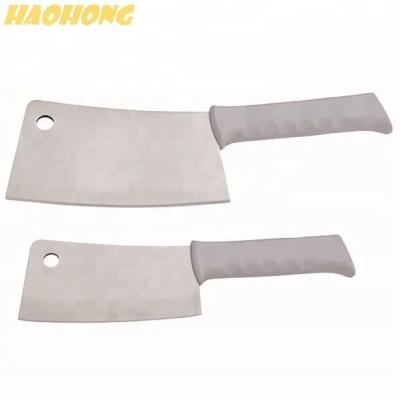 China Sustainable High Quality Stainless Steel Meat Cleaver Butcher Knife for sale