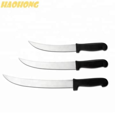 China High Quality Butcher's Cooking Cutting Knife Stainless Steel Steak Knife for sale