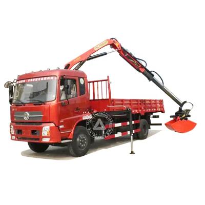 China TRUCK CRANE Dongfeng 4x2 5T Grab Knuckle Boom Crane Truck Specifications Price For Sale for sale