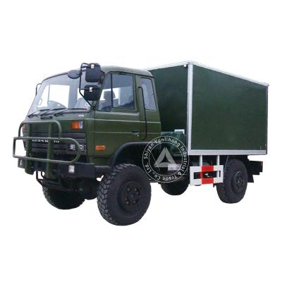 China New Dongfeng eq2070g cargo truck 5000kg off road diesel cross 4x4 container truck for sale 4 - 6L for sale