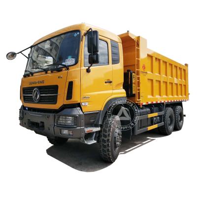 China 23 cubic meter sand 35 40 ton dongfeng tipper dump truck for sale in tanzania > 8L for sale