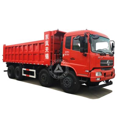 China 8x4 Dongfeng 25cbm big tipper dump truck for 7300x2350x1500 mm mine for sale