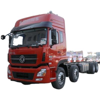 China Dongfeng 8x4 300hp 375hp new chassis truck for freight vehicle 11990mmx2550mmx3040mm for sale