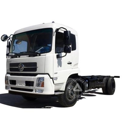 China 170hp 210hp diesel engine and dongfeng chassis for 9000mmx2500mmx3560mm flatbed trucks for sale