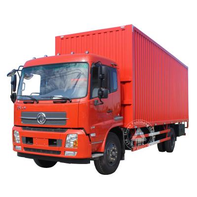 China 12 ton dongfeng dry box boxed cargo trucks for sale 9000x2550x3560 mm for sale