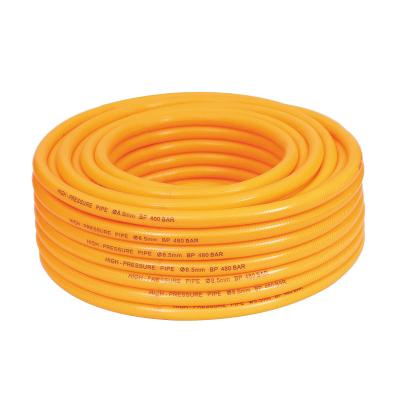 China Soft Five Layers PVC Reinforced Fiber High Pressure Spray Hose for sale