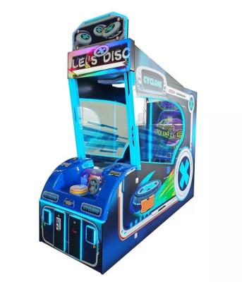 China High Profit Carnival Wooden Amusement Machine Coin Operated +Acrylic Video Ticket Machine Let's Disc Redemption Game Machine For FEC for sale