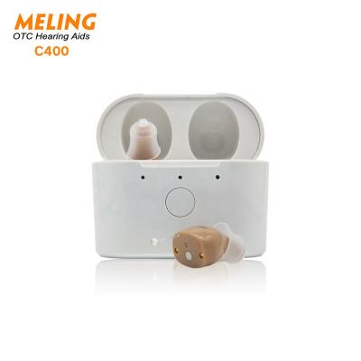 China Medicare for Moderately Severe Hearing Loss C400 Rechargeable Hearing Aids In The Ear Rechargeable Hearing Aids for sale