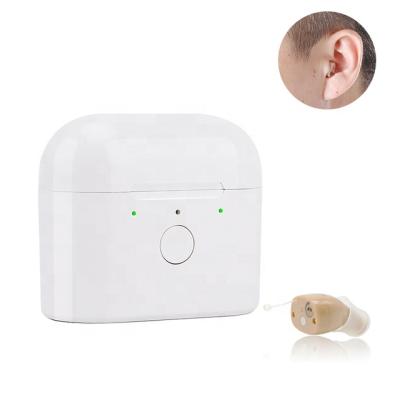 China Personal Pocket Hearing Amplifier with Rechargeable C400 Mini Charger Hearing Aids in Ear Porcelain Hearing Aids for sale