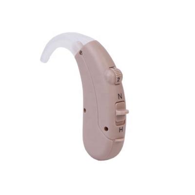 China Eco-Friendly BTE Amplifier Personal Battery Aid Ear Hearing Loss Severe Hearing Aid For Deaf for sale