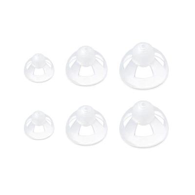 China Silicone Hearing Amplifier Dome Ear Tip Open Ear Plugs Earbuds Hearing Aid Domes for sale